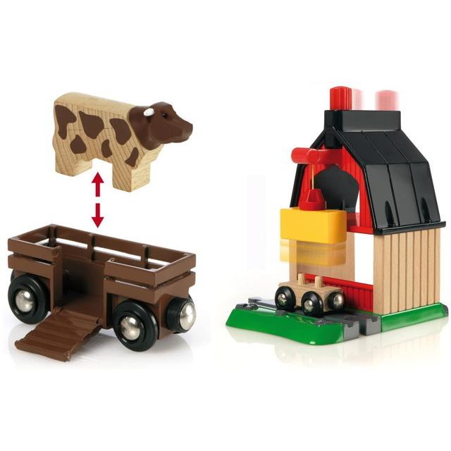 (未使用･未開封品)　BRIO (ブリオ) WORLD ファームレールセット [ 木製レール おもちゃ ] 33719 7z28pnb ファームレールセット 33719 木製 おもちゃ ブリオ BRIO 送料無料