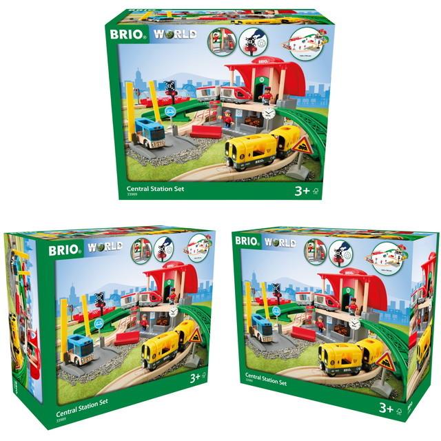 セントラルステーションセット 33989 おもちゃ ブリオ BRIO 送料無料