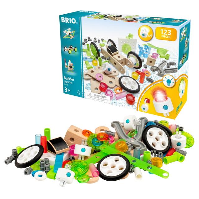 ビルダー ライト付きセット 34593 BRIO WEB限定 【中古】 知育玩具 ブリオ 送料無料