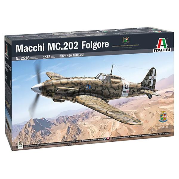 イタレリ 1/32 WW.II イタリア空軍 マッキ MC.202 フォルゴーレ イタレリ 1/32 WW.II イタリア空軍 マッキ MC.202 フォルゴーレ(日本語