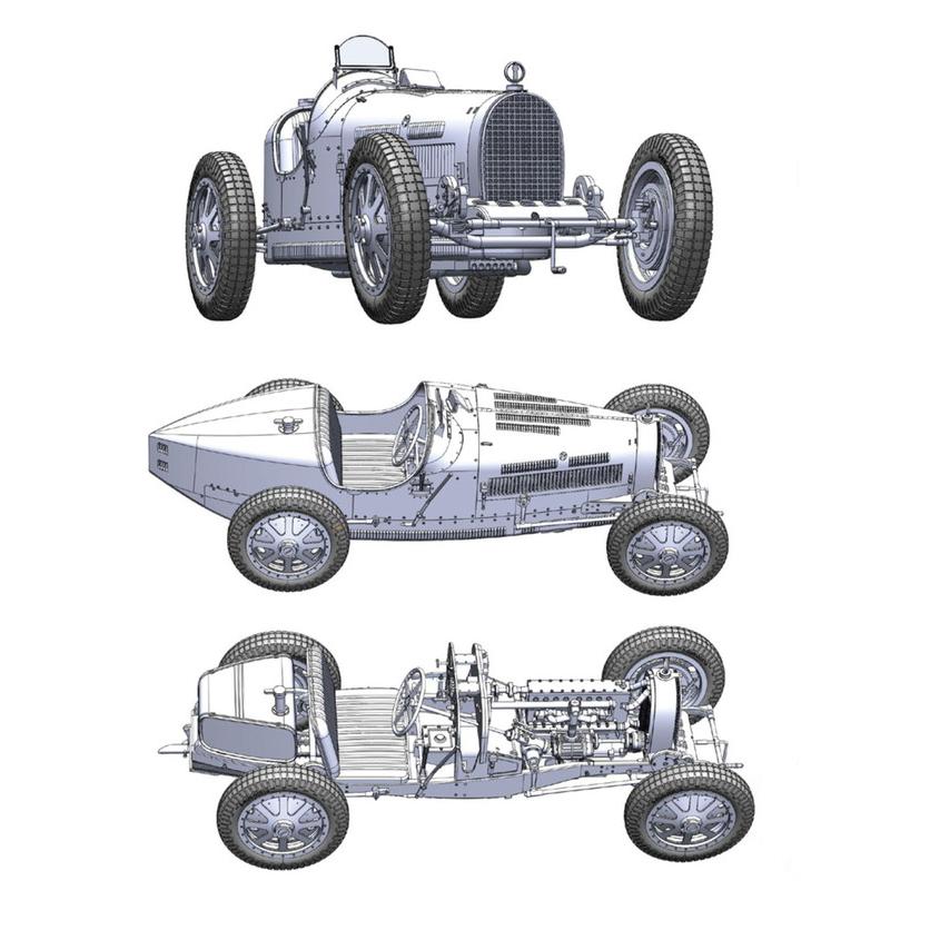 ブガッティT35 B イタレリ完成品 Amazon | イタレリ(ITALERI) 1/12 ブガッティ タイプ35B