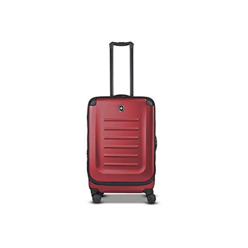 大人も着やすいシンプルファッション ビクトリノックス 公式 正規品 スーツケース スペクトラ2.0 ミディアム エクスパンダブル 62L 69 cm  4.69kg RED
