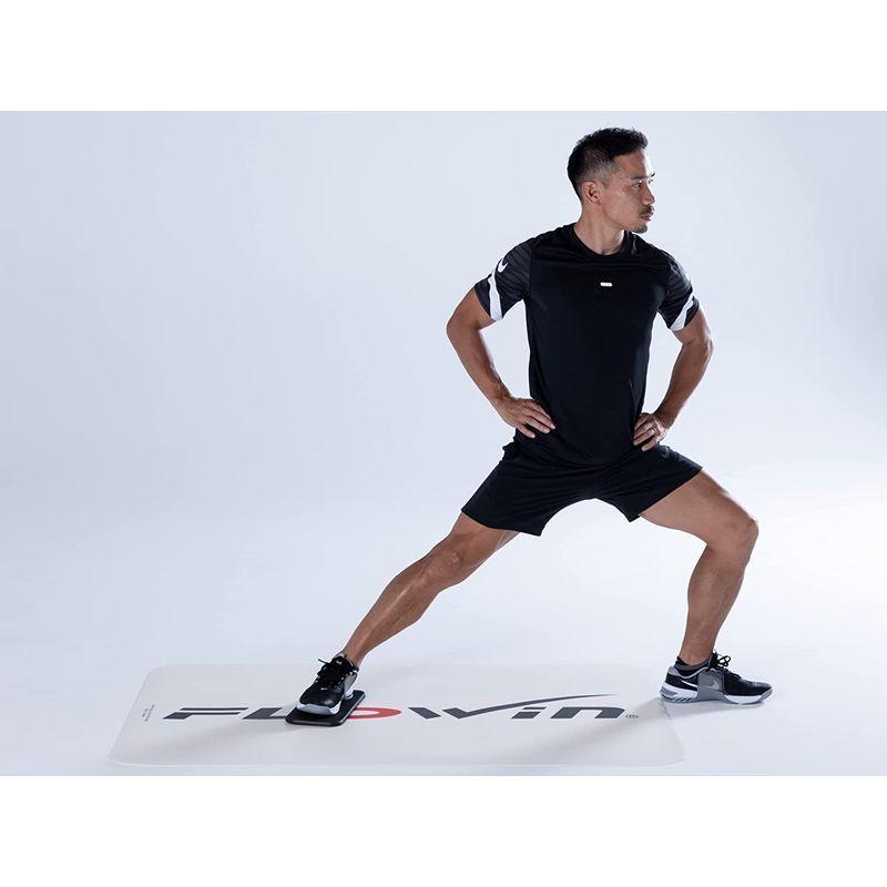 FLOWIN Fitness Sport 白 体幹トレーニング 長友佑都選手愛用 Amazon | 【長友佑都愛用】FLOWIN Fitness ホワイト 98.5㎝×69cm
