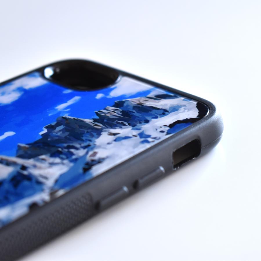 フィッツロイ パタゴニア iphone スマホケース アウトドア 登山 山