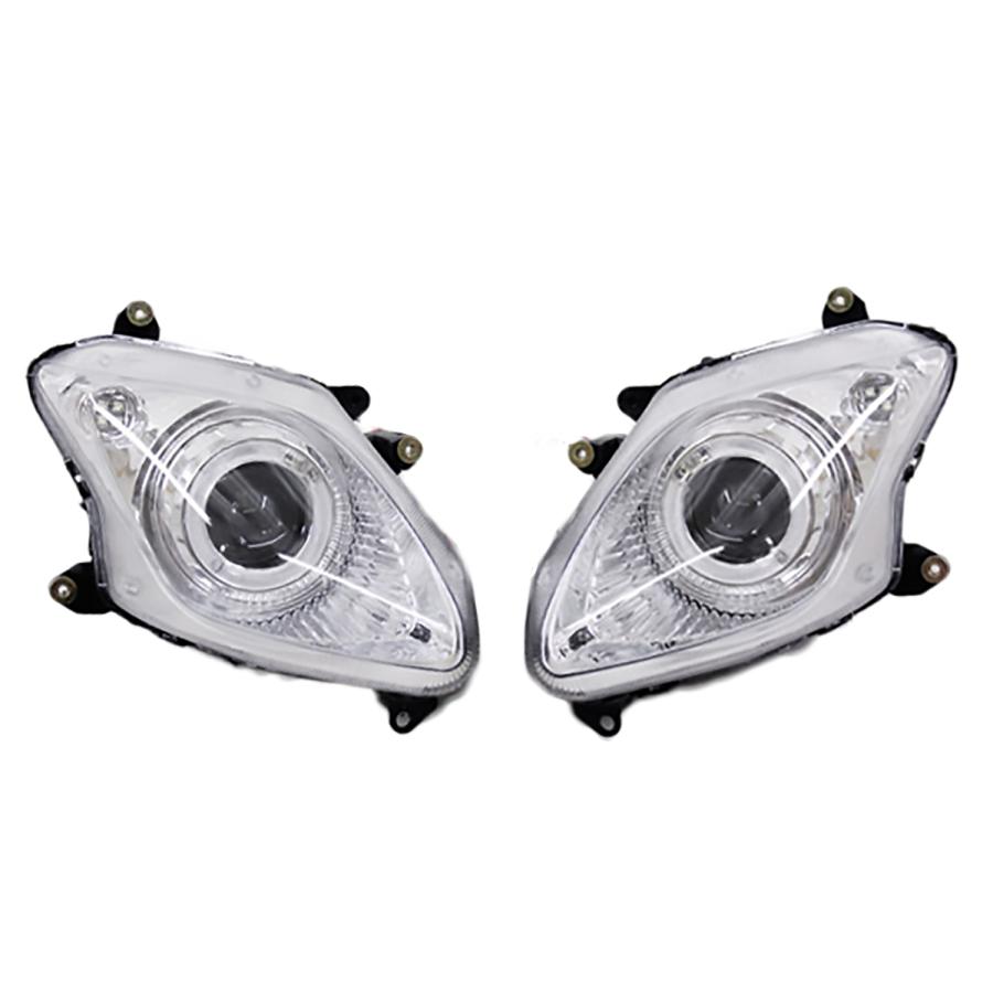 希少 Mf08 フォルツァ 前期用 社外 プロジェクター ヘッドライト イカリング Led ポジション付き ブルー 青 Z X T958 海外輸入 Homeofmalones Com