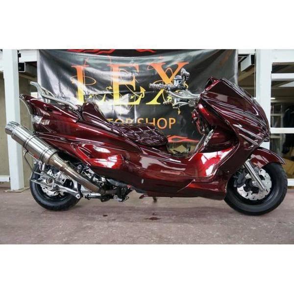 マジェスティ250C SG03J 外装 8点セット カウル ワインレッド 赤