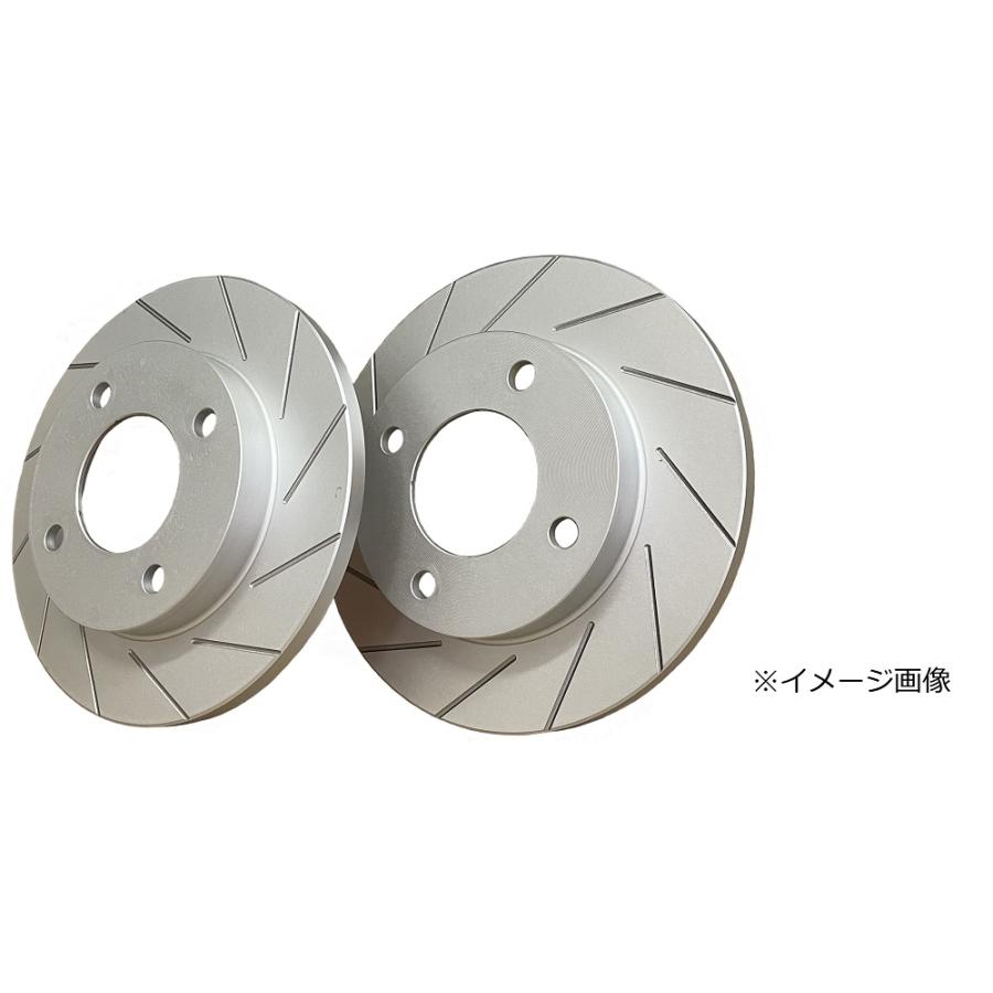 リア スリットローター ホンダ インテグラ DC5 12本スリット加工