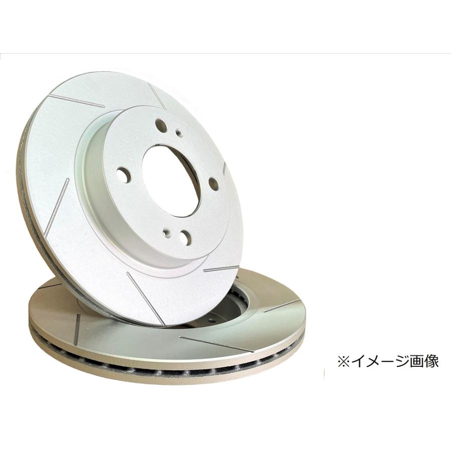 リア スリットローター カローラ レビン，スプリンター トレノ AE92 6本スリット加工 ブレーキローター リア左右SET 品番 PD3152598SL6_1