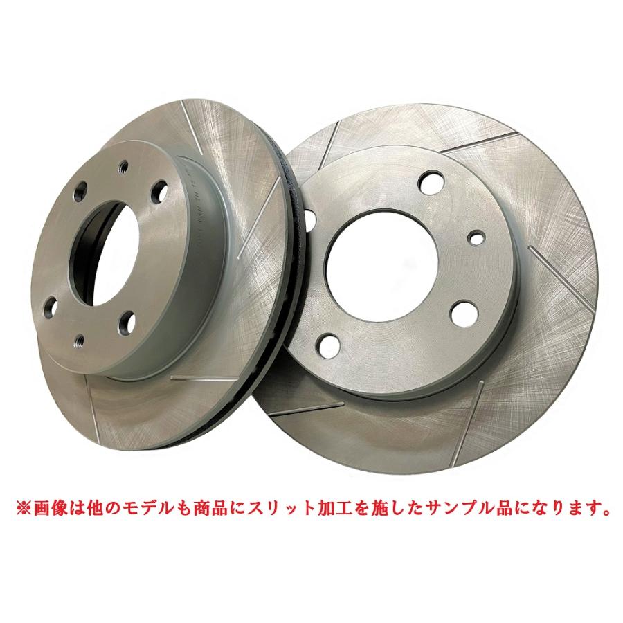 Kカー用 フロント ブレーキパッド+6本スリットローターセット  