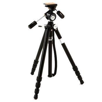 HUSKY（ハスキー） セミショート 4段三脚 HT-1041（旧品番1007）（雲台付き）ヘッド一体型