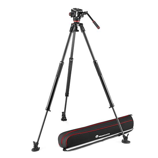 マンフロット manfrotto 504Xビデオ雲台+635FAST カーボン三脚 MVK504XSNGFC | Manfrotto