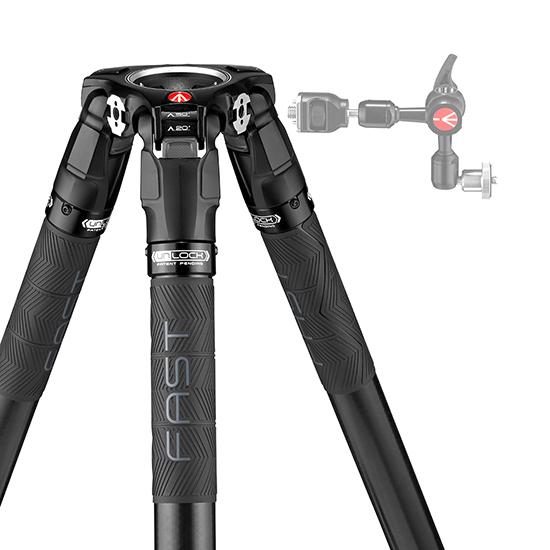マンフロット manfrotto 504Xビデオ雲台+635FAST カーボン三脚 MVK504XSNGFC | Manfrotto | 06