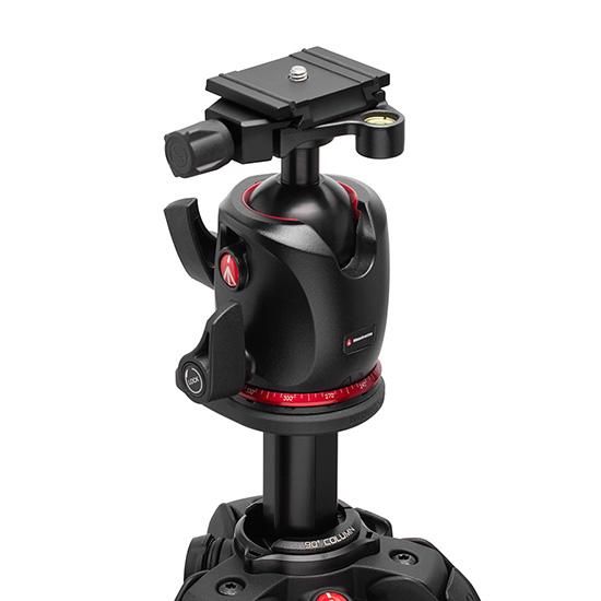 055シリーズ マンフロット（manfrotto）055プロカーボン三脚4段+Q6付き 