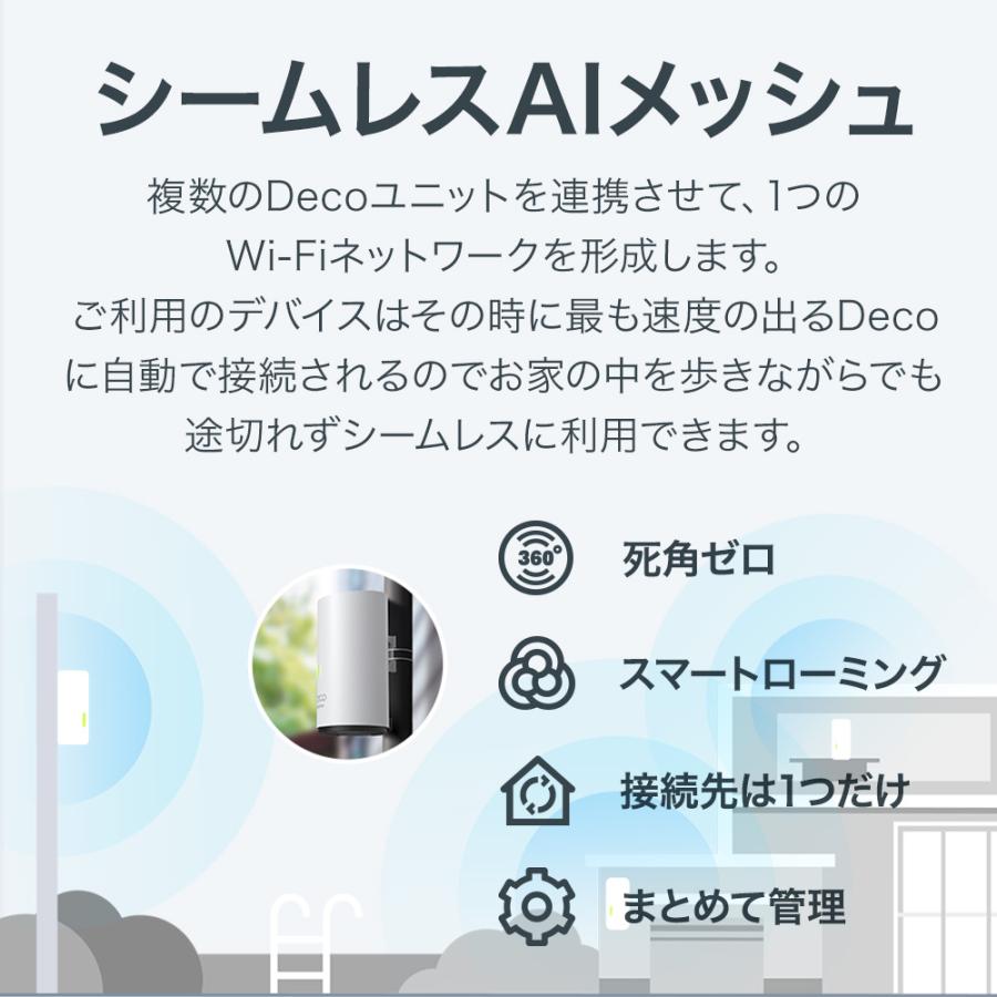 TP-Link Deco X50-Outdoor 室内/室外兼用 メッシュWi-Fi 6 TP-Link Deco X50-Outdoor 室内/室外兼用 メッシュWi-Fi 6