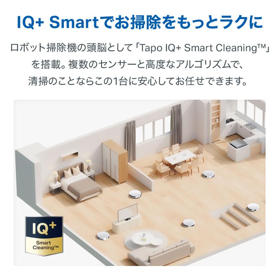 TP-Link 超薄型 ロボット掃除機＆自動ゴミ収集機 MagSlimLiDAR