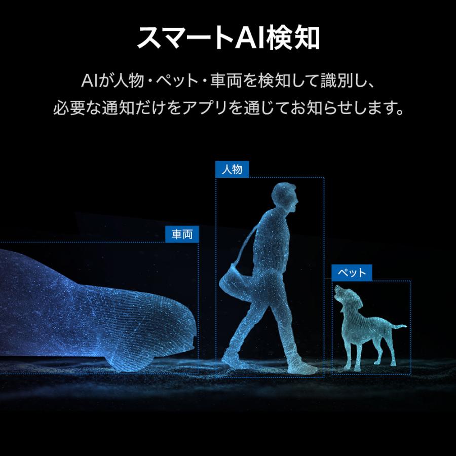 【レビュー特典】合計1600万画素★2眼レンズ 800x800万画素 Tapo C575D 防犯カメラ 屋外 IP66 2方向を同時に撮影 DC/PoE給電対応 最大18倍のズーム | TP-Link | 08