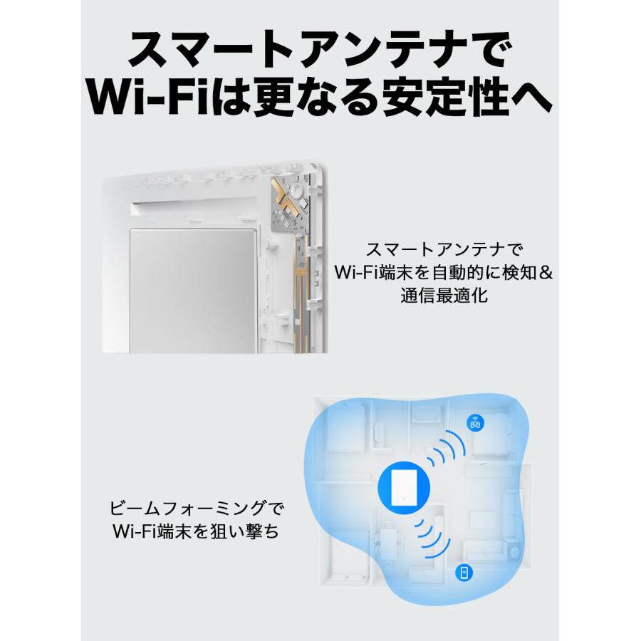 TP-Link 【超薄型】TP-Link WiFi6 Airルーター ミニマルデザイン