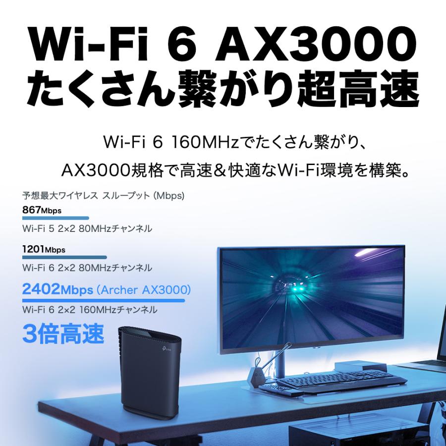 TP-Link ヤフー年間1位☆ Wi-Fi6 ルーター 無線LANルーター TP-Link ヤフー年間1位☆ Wi-Fi6 ルーター 無線LANルーター