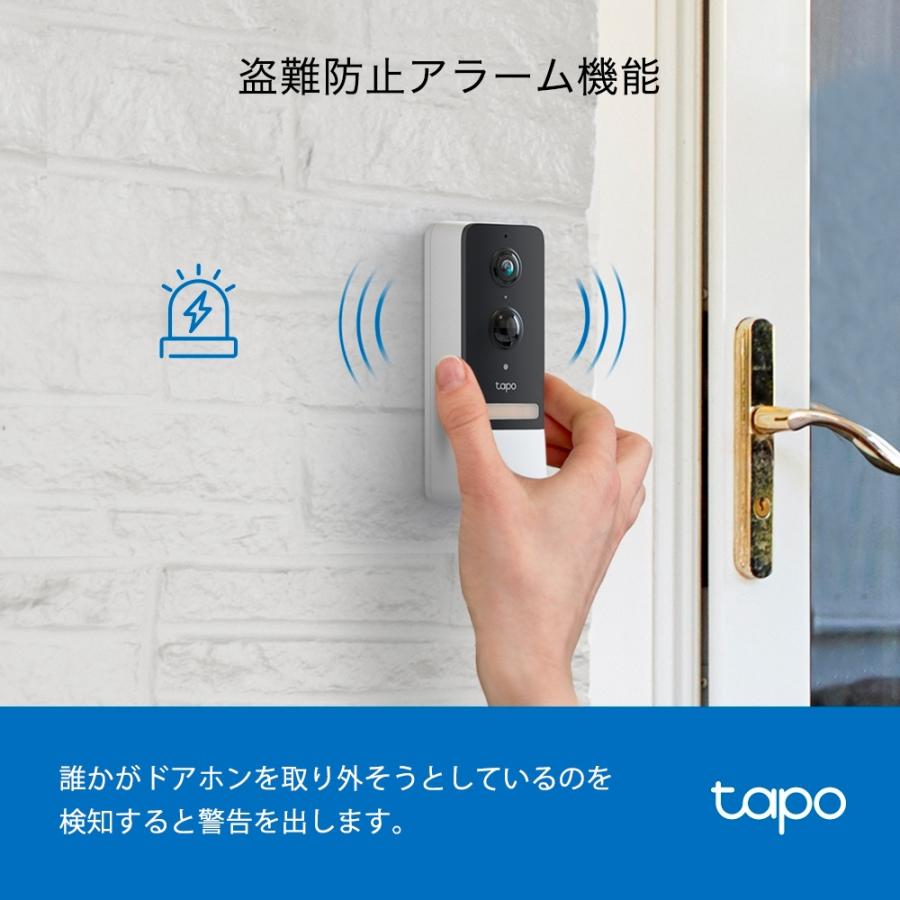 TP-Link インターホン カメラ付き 工事不要 500万超高画素