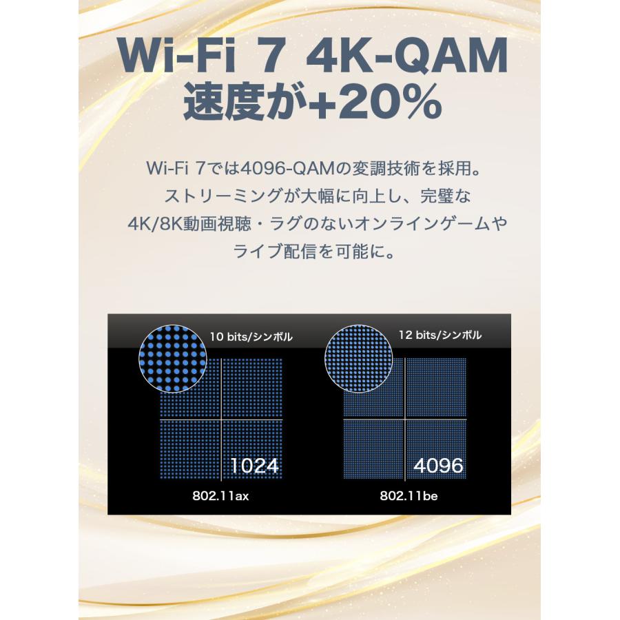 【新生活応援】TP-Link WiFi7 AIメッシュ トライバンドメッシュ WiFiルーター  BE22000 10Gbps IPoE IPv6 WiFiの死角をゼロに 3年保証 Deco BE85 2pack｜tplink｜07