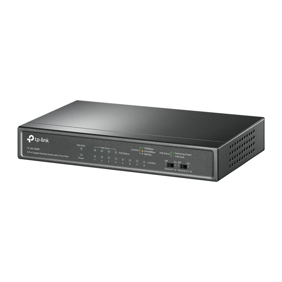 TP-Link 8ポート 4ポートPoE スイッチ POE HUB ギガビット TP-Link 8ポート 4ポートPoE スイッチ POE HUB ギガビット