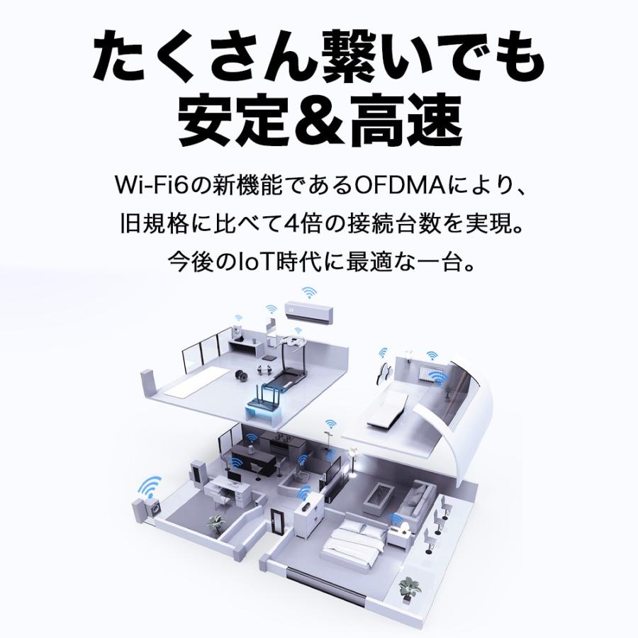 Wi-Fi6 ルーター 2402Mbps +574Mbps無線LANルーターAX3000 Archer AX50/A Wi-Fi6に対応 11AXに対応インテルテクノロジー搭載 3年保証 :6935364052317:TP-Link公式ダイレクト - 通販 - Yahoo!ショッピング Wi-Fi6 ルーター 2402Mbps +574Mbps無線LANルーターAX3000 Archer AX50/A Wi-Fi6に対応 11AXに対応インテルテクノロジー搭載 3年保証 :6935364052317:TP-Link公式ダイレクト - 通販 - Yahoo!ショッピング