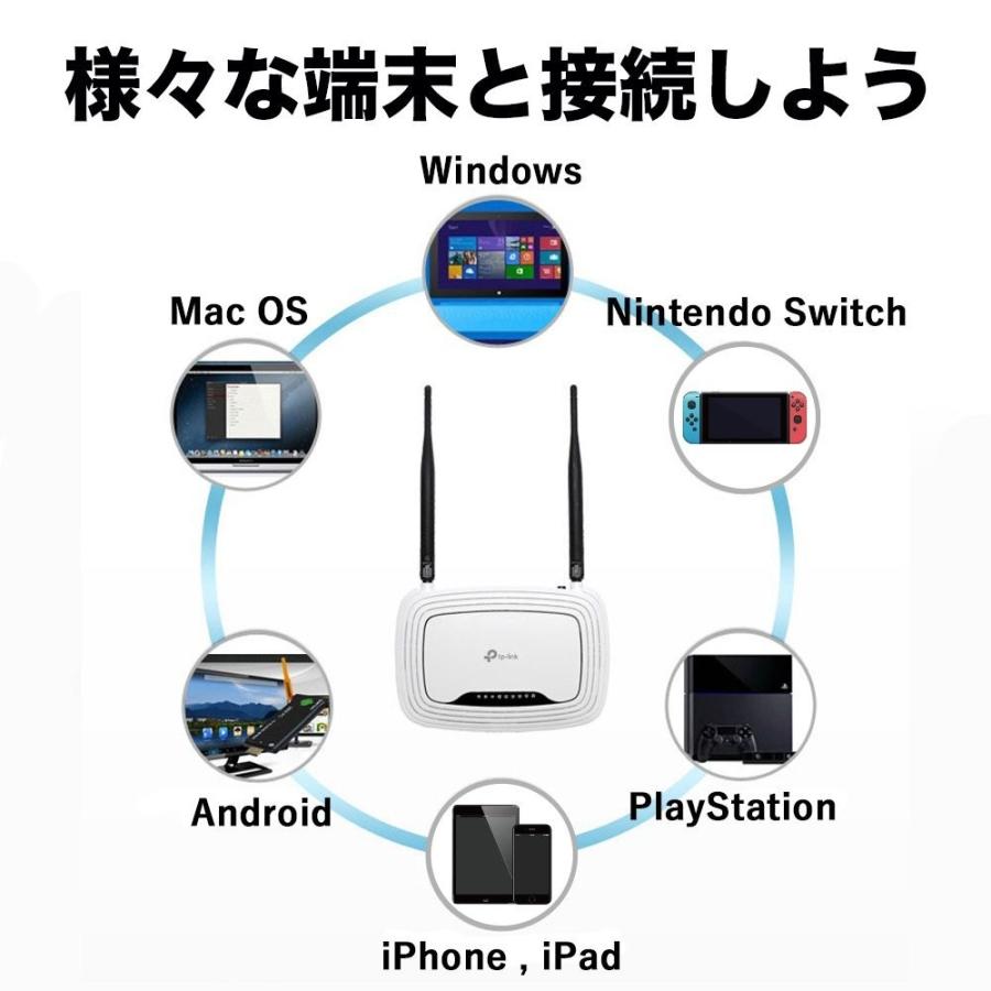 目玉商品値下げ-無線LANルーター　Wi-Fiルーター 出荷数世界トップ無線ルーター 11n/g/b　300Mbps無線lanルータ  WIFIルーター TP-Link TL-WR841N　緊急入荷｜tplink｜04