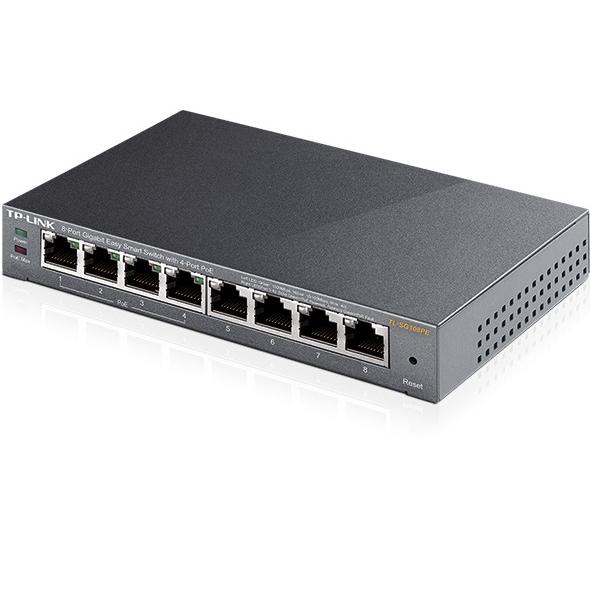 TP-Link 4ポート PoEスイッチングハブ 合計8 ポート ギガビット