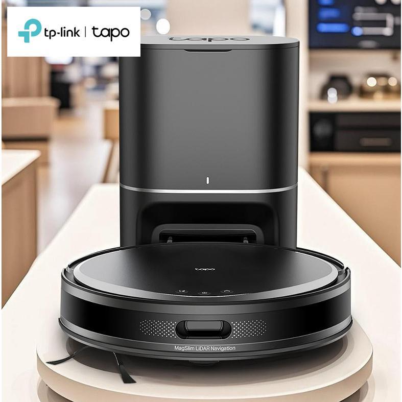 ロボット掃除機 TP-Link 超薄型 ロボット掃除機＆自動ゴミ収集機 MagSlimLiDAR