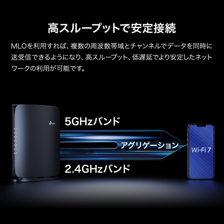 TP-Link WiFi7 無線LANルーター wifiルーター 10Gigaポート 5764 TP-Link WiFi7 無線LANルーター wifiルーター 10Gigaポート 5764