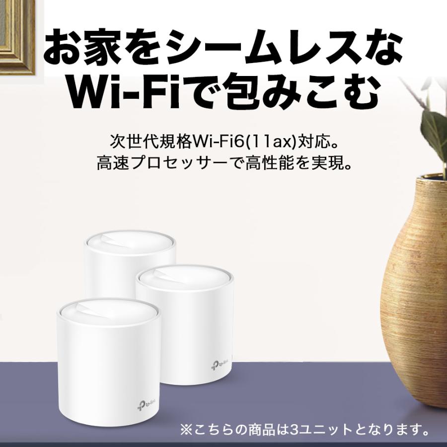 TP-Link 「ASCII BESTBUY AWARD2020」Wi-Fi6 11ax対応メッシュWi-Fi