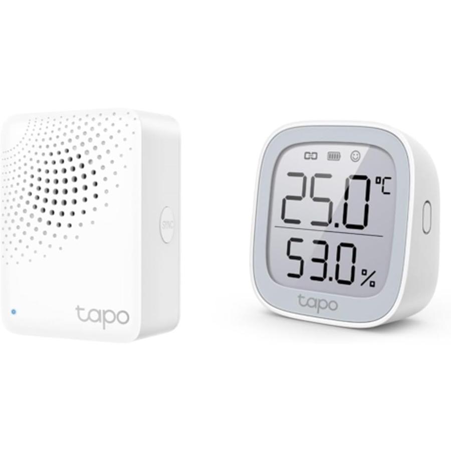 【新発売】TP-Link Tapo スマートホーム モニター付き温湿度計 スターターキット 【モニター付き温湿度計 Tapo T315 】x1 ＋ 【スマートハブ Tapo H100】x1｜tplink｜02