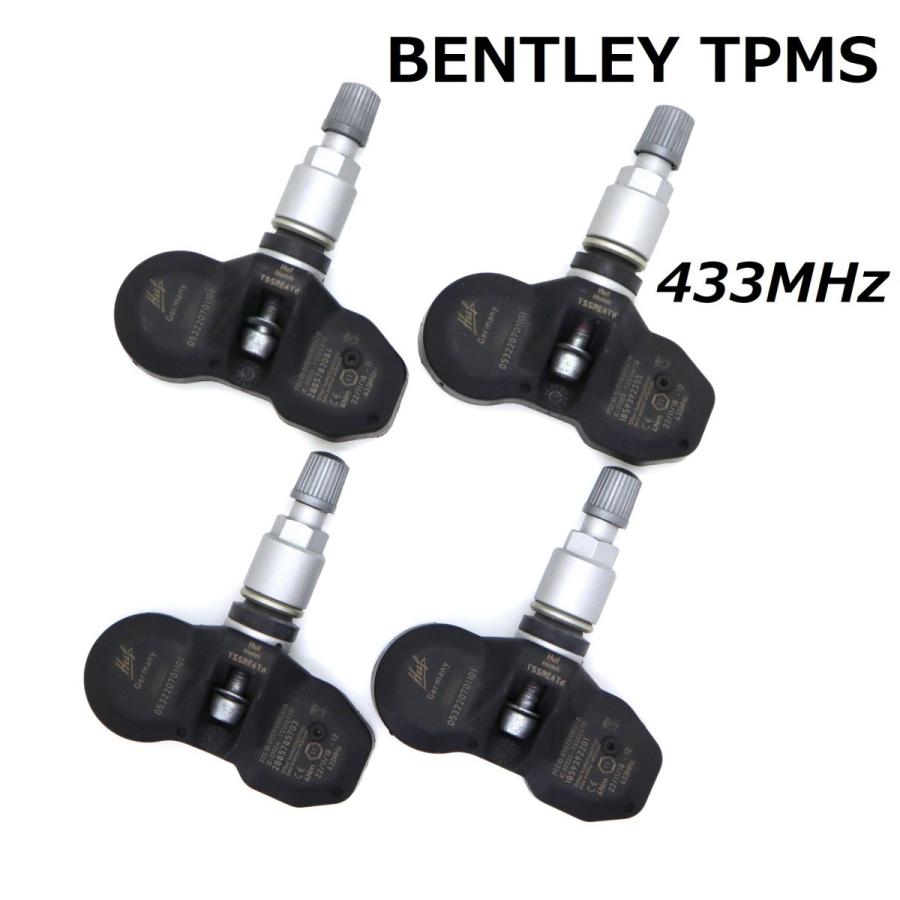 ベントレー 純正同等品】 並行車専用 433MHz 1台分 新品 TPMS 空気圧