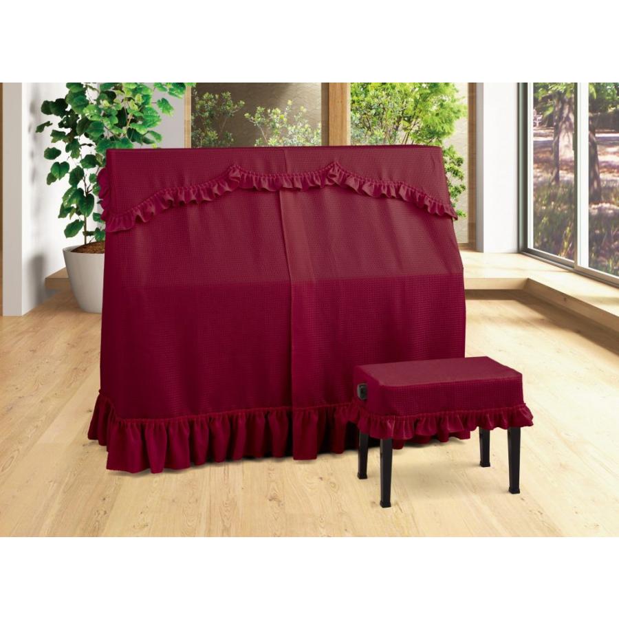 アップライトピアノ用 ピアノオールカバー(ピアノカバー) ドット