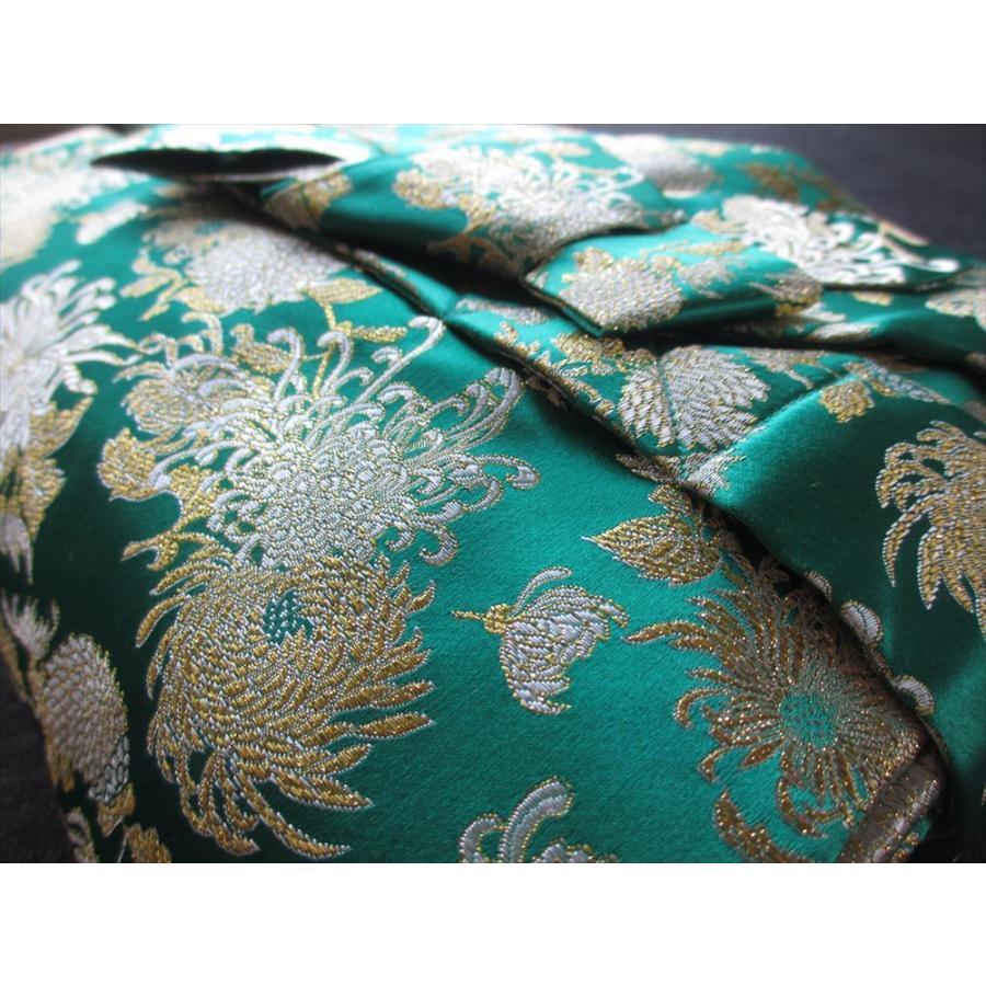 13絃用 お箏/お琴ケース 琴袋(丸袋) 錦 ブロケード 065