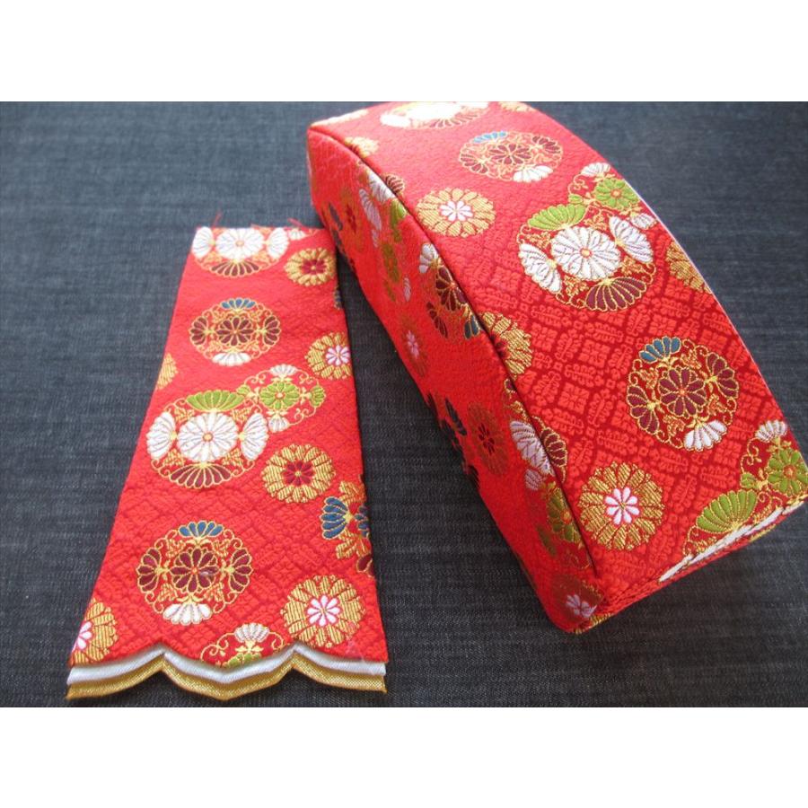 13絃用 お琴(お箏) 口前・尾絹(尾布/尾切)セット 3号サイズ 065