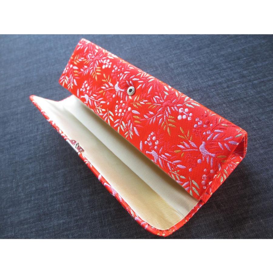 13絃 琴柱入れ(箏柱入れ/琴柱ケース) 錦 23.5cm 先ホック式 021