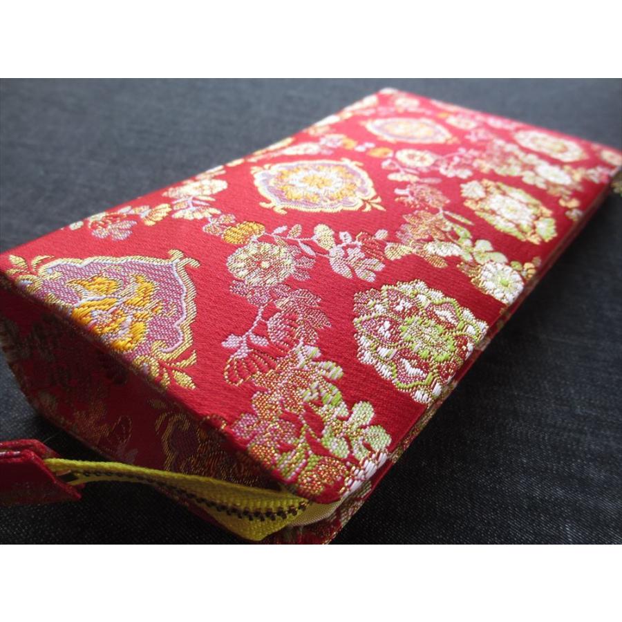 長唄三味線撥入れ(バチ入れ/1丁撥入れ/撥ケース) 1丁用 変形チャック付