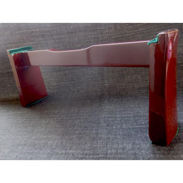 13絃用 箏台/琴台 鳥居型箏台(鳥居台) 大サイズ 高さ 約11.8cm エンジ | 