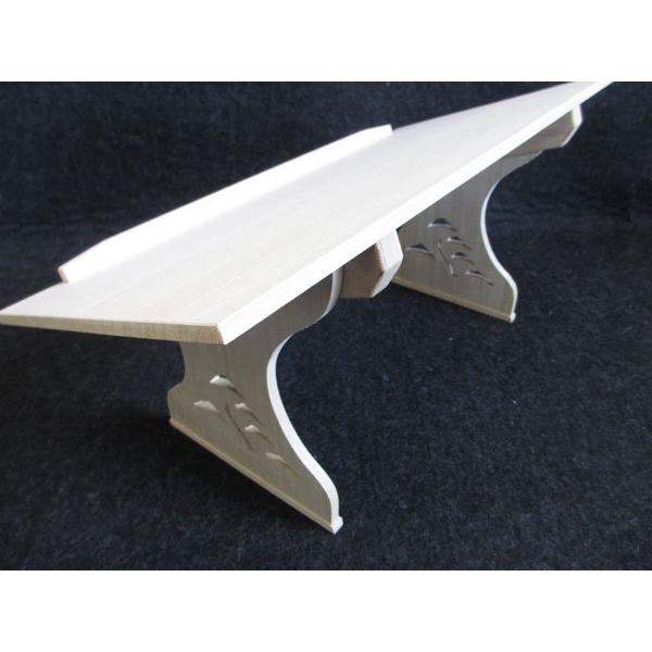 邦楽用 桐製 組み立て式座奏用すかし見台(譜面台) 三味線用 大 簡易