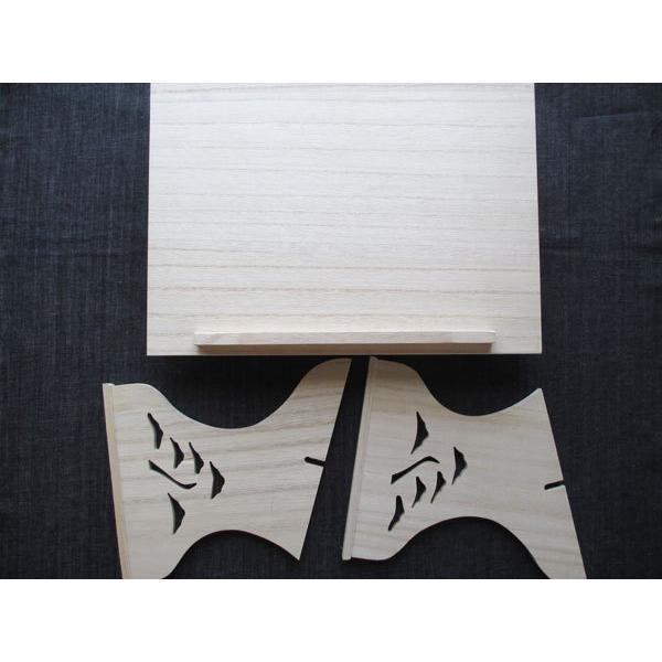 箏 三味線 尺八 本桐製 すかし見台和楽器演奏用譜面