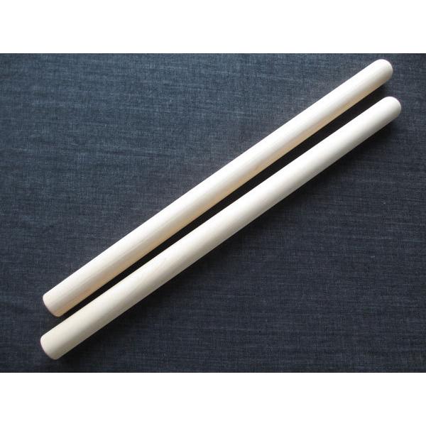 太鼓バチ(太鼓ばち) ヒノキ材 長さ50cm 直径3cm NO.2 軽くて柔らかい