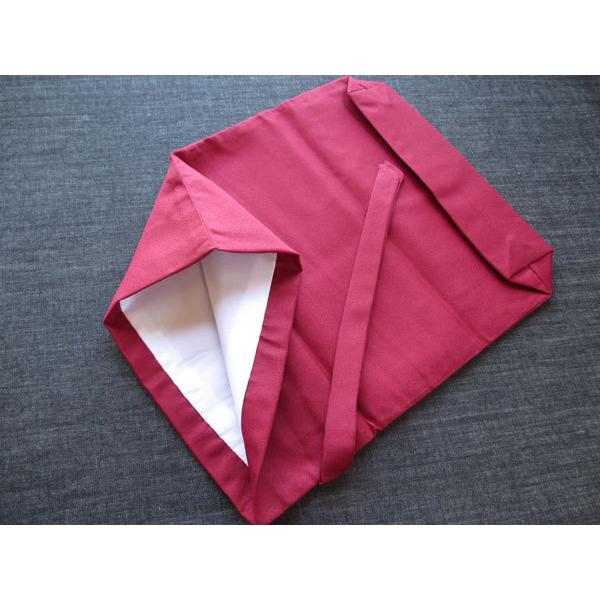 三味線胴袋 津軽・太棹三味線用 ウーリー素材 エンジ色 : TPmusic