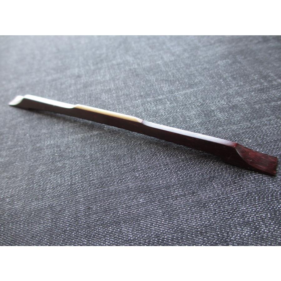 数量限定】三味線用消音器 忍駒(忍び駒) 紅木 夜間練習に！ : TPmusic