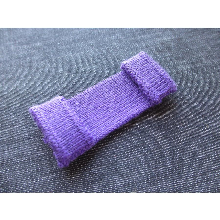 三味線 指すり(指掛け) 津軽サイズ 紫色 津軽/太棹用 申 : TPmusic