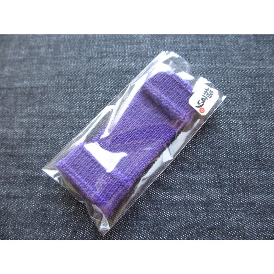 三味線 指すり(指掛け) 津軽サイズ 紫色 津軽/太棹用 申 : TPmusic