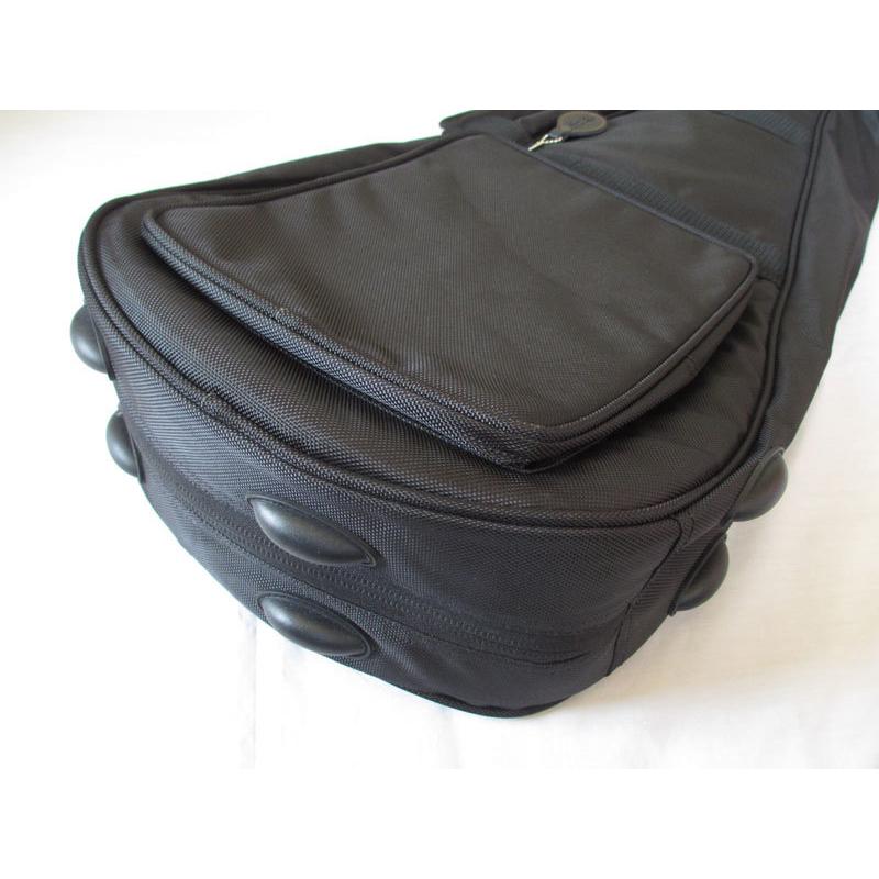 三味線ケース 1680D 地唄/長唄三味線ケース(ソフトケース) 【黒色