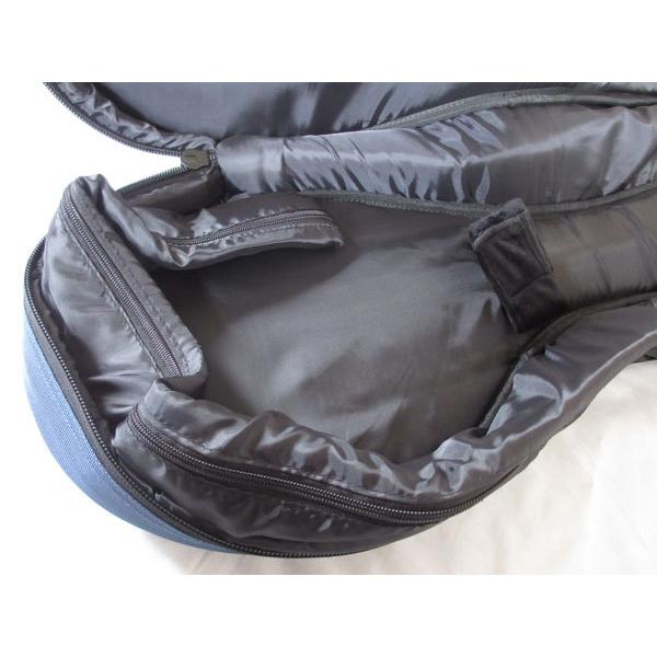 三味線ケース 1680D 地唄/長唄三味線ケース(ソフトケース) 【紺色