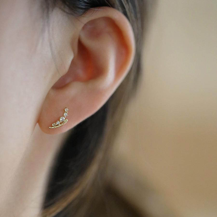 ピアス 18金 アレルギー対応 レディース 小さめ 流れ星 星 セカンドピアス ファーストピアス プレゼント 仕事 |  | 05