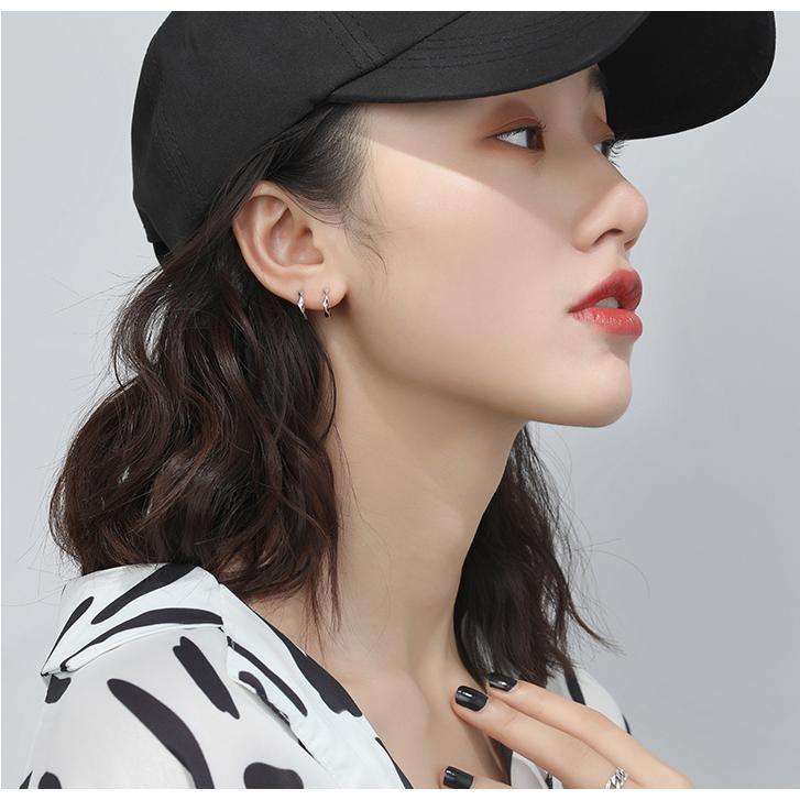 フープピアス 小さめ 金属アレルギー ゴールド ツイストピアス シルバー925 シルバー ピンクゴールド 人気 かわいい おしゃれ レディース リングピアス |  | 08